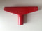 Klika - T-stuk 90 mm rood voor profiel-1 - 170 stuks