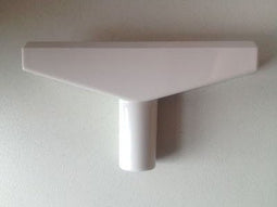 Klika - T-stuk 90 mm wit voor profiel-1 - 170 stuks
