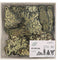 Klika - Tag | 5.5x4cm | karton | goud/groen | 60 stuks
