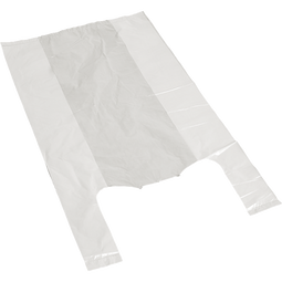 Klika - Tas | HDPE | 27x 12x48cm | hemddraagtas | wit | 2000 stuks