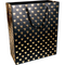 Klika - Tas | Love | Papier | 26x 12x32cm | draagtas | zwart/goud | 10 stuks