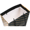 Klika - Tas | Love | Papier | 30x 12x42cm | draagtas | zwart/goud | 10 stuks