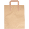 Klika - Tas | Papier | platte handgreep | 26x 13x30.5cm | draagtas | bruin | 250 stuks