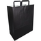 Klika - Tas | Papier | platte handgreep | 32x 15x43cm | draagtas | zwart | 250 stuks