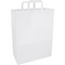 Klika - Tas | Papier | platte handgreep | 32x 16x43cm | draagtas | wit | 250 stuks