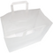 Klika - Tas | Papier | platte handgreep | 32x 8x27cm | snacktas | wit | 250 stuks