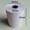 Klika - Thermorol 57x47x12 mm wit BPA-vrij