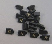 Klika - Valutateken € zwart/goud Compact Midi 20