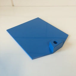 Klika - Voetplaat kunststof zwaar blauw - 20 stuks