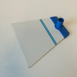 Klika - Voetplaat NT metaal blauw accent - 30 stuks