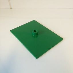 Klika - Voetplaat volledig kunststof groen - 50 stuks
