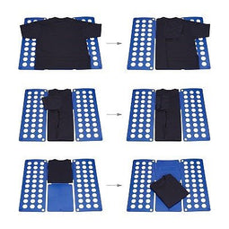 Klika - Vouwplank voor kleding kleur blauw