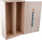 Klika - Wijnkist | Je eigen ontwerp | hout | 2 flessen | incl. Deksel | 340x190x95mm | 1 stuks