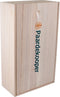 Klika - Wijnkist | Je eigen ontwerp | hout | 2 flessen | incl. Deksel | 340x190x95mm | 1 stuks