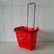 Klika - Winkelmand 34L Shop Roll rood - 4 stuks