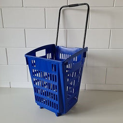 Klika - Winkelmand 52L Shop Roll blauw BIG - 4 stuks