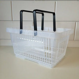 Klika - Winkelmandje transp 2 handgrepen 22liter