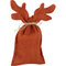 Klika - Zak | Cadeauzak | PET | 21.5x28cm | Rendier | bruin | 5 stuks