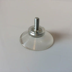 Klika - Zuignap 30mm met draad M4 x 10mm lengte - 2 stuks