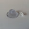 Klika - Zuignap transp 30 mm met pin trans 100st - 4 stuks