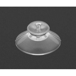 Klika - Zuignap transp 30 mm zonder haak 100stuk - 10 stuks
