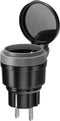 KlikAanKlikUit AGC-3500 Compacte Stekker voor Buiten Zwart