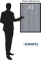 Kliklijst Europel - Posterlijst - A1 - 59,4 x 84 cm - 25mm frame - Mat zwart