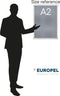 Kliklijst Europel - Posterlijst - A2 - 42 x 59,4 cm - 25mm frame - Mat wit