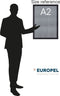Kliklijst Europel - Posterlijst - A2 - 42 x 59,4 cm - 25mm frame - Mat zwart