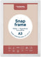 Kliklijst Europel - Posterlijst - A3 - 29,7 x 42 cm - 25mm frame - Mat wit