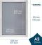 Kliklijst Europel - Posterlijst - A3 - 29,7 x 42 cm - 25mm frame - Mat wit