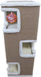 Klimtoren sisal 4-gaats 100 cm taupe/creme