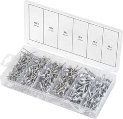 Klinknagel assortiment KS TOOLS - Staal - 400 stuks - 970.0150