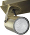 KLIP - Wandlamp 2 spots - Messing - Metaal