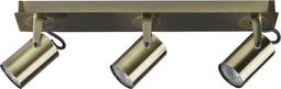 KLIP - Wandlamp 3 spots - Messing - Metaal