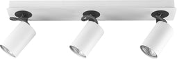 KLIP - Wandlamp 3 spots - Wit - Metaal