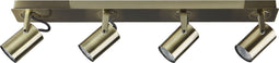 KLIP - Wandlamp 4 spots - Messing - Metaal