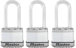 MasterLock M1EURTRILH - Hangsloten Excell - Set van 3 - 45mm - O8mm - Gelijksluitend