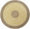 Tapijt DKD Home Decor Bruin Wit Geel (200 x 200 x 1 cm)