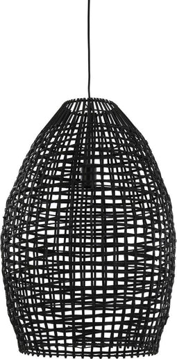 Light & Living Hanglamp Olaki - Zwart - Ø46cm - Modern - Hanglampen Eetkamer, Slaapkamer, Woonkamer