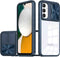 imoshion Hoesje Geschikt voor Samsung Galaxy A34 (5G) Hoesje - imoshion Camslider Backcover - Donkerblauw