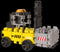 Clics Builders - Bouwblokken 5-in-1 - Duurzaam speelgoed van gerecycled kunststof - Educatief speelgoed (123 stuks)