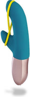 Fun Factory Amorino Mini Rabbit Vibrator - Petrol & Neon Geel