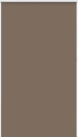 vidaXL - Rolgordijn - verduisterend - koffie - 130x230 - cm - stofbreedte - 126,6 - cm