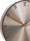 Klok Ipera Koper - Metaal Koper - 0x74x74cm (hxbxd) - Light & Living