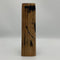 Klok large van oude whiskyvaten - circa 37 cm hoog - Handgemaakt - Darach Scotland