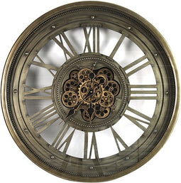 Klok Marinus grijs - Ø80CM