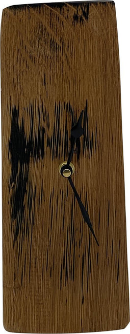 Klok medium van oude whiskyvaten - circa 29 cm hoog - Handgemaakt - Darach Scotland