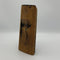Klok medium van oude whiskyvaten - circa 29 cm hoog - Handgemaakt - Darach Scotland