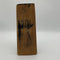 Klok medium van oude whiskyvaten - circa 29 cm hoog - Handgemaakt - Darach Scotland